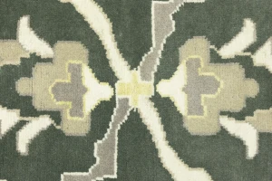 Muted Colors Floral 10X14 Oushak Chobi Oriental Rug