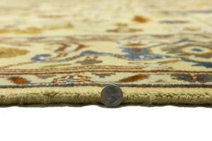 Muted Colors Floral 10X14 Oushak Chobi Oriental Rug