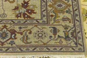Muted Colors Floral 10X14 Oushak Chobi Oriental Rug