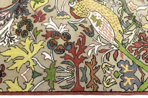 Beige Floral 10X14 Chobi Oriental Rug