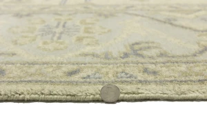 Cream Floral Traditional 8X10 Oushak Oriental Rug