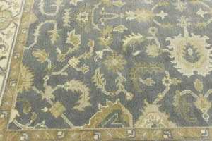 Muted Colors Floral Traditional 8X10 Oushak Chobi Oriental Rug