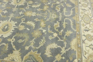 Muted Colors Floral Traditional 8X10 Oushak Chobi Oriental Rug