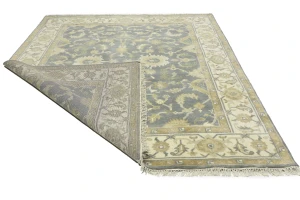 Muted Colors Floral Traditional 8X10 Oushak Chobi Oriental Rug