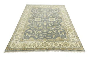 Muted Colors Floral Traditional 8X10 Oushak Chobi Oriental Rug