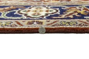 Rusty Red Floral 8X10 Oushak Chobi Oriental Rug