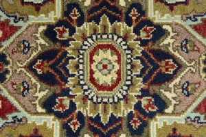 Scarlet Red 8X10 Heriz Serapi Oriental Rug