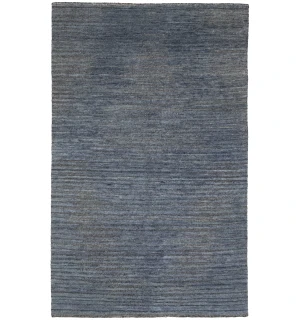 Blue Abstract 5X8 Modern Oriental Rug