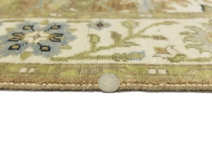 Light Rust Floral 4x6 Osh Chobi Oriental Area Rug