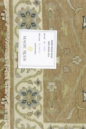 Light Rust Floral 2x10 Osh Chobi Oriental Runner Rug
