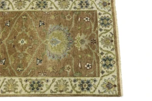 Light Rust Floral 2'6X7'10 Osh Chobi Oriental Runner Rug