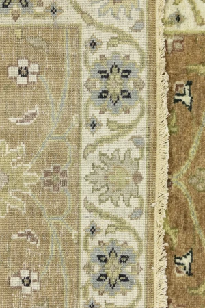 Light Rust Floral 2'6X7'10 Osh Chobi Oriental Runner Rug