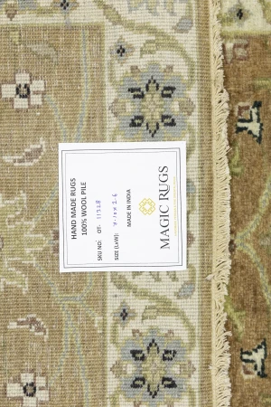 Light Rust Floral 2'6X7'10 Osh Chobi Oriental Runner Rug