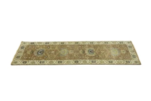 Light Rust Floral 2'6X7'10 Osh Chobi Oriental Runner Rug