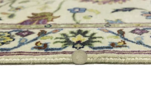 Beige Floral 3X5 Chobi Peshawar Oriental Rug