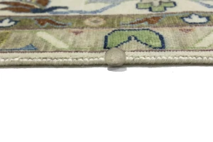 Cream Floral 12X15 Osh Chobi Peshawar Oriental Rug
