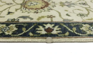 Cream Floral 2'5X13'4 Osh Chobi Peshawar Oriental Runner Rug
