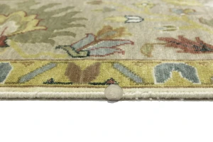 Cream Floral Traditional 10X14 Oushak Chobi Oriental Rug