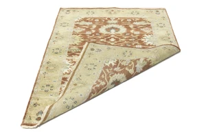 Rust Floral Osh Chobi 4X6 Peshawar Oriental Rug