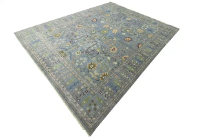 Muted Colors Floral 12X15 Oushak Chobi Oriental Rug