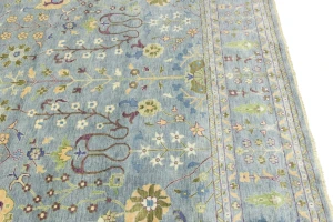 Muted Colors Floral 12X15 Oushak Chobi Oriental Rug