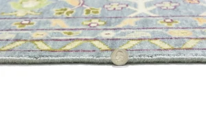 Muted Colors Floral 12X15 Oushak Chobi Oriental Rug