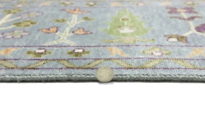 Muted Colors Floral 10X14 Oushak Chobi Oriental Rug