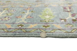 Muted Colors Floral 9X12 Traditional Oushak Chobi Oriental Rug