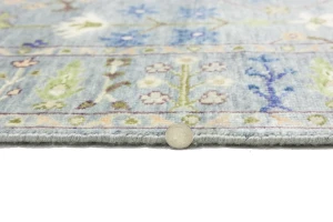Muted Colors Floral 5X8 Oushak Chobi Oriental Rug