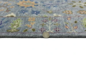 Muted Colors Floral 3X5 Oushak Chobi Oriental Rug