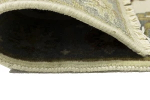 Cream Floral 2X3 Osh Chobi Oriental Rug