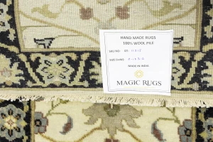 Cream Floral Traditional 2X3 Oushak Chobi Oriental Rug