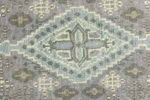 Muted Taupe Tribal 2X3 Indo-Joshaghan Oriental Rug