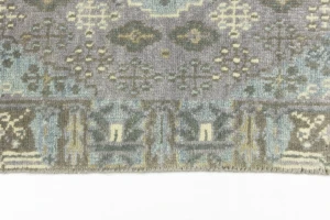 Muted Taupe Tribal 2X3 Indo-Joshaghan Oriental Rug