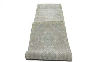 Muted Colors Tribal 2X12 Indo-Joshaghan Oriental Runner Rug