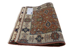 Rust Floral 2X3 Indo-Mahal Oriental Rug