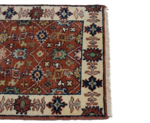 Rust Floral 2X3 Indo-Mahal Oriental Rug