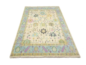 Colorfast Floral 9X15 Oushak Chobi Oriental Rug