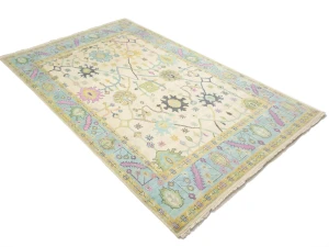 Colorfast Floral 9X15 Oushak Chobi Oriental Rug