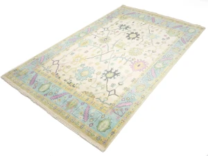 Colorfast Floral 9X15 Oushak Chobi Oriental Rug