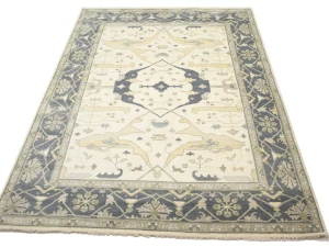 Muted Colors Floral 10X14 Oushak Chobi Oriental Rug
