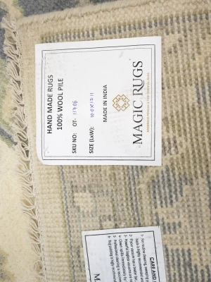 Muted Colors Floral 10X14 Oushak Chobi Oriental Rug