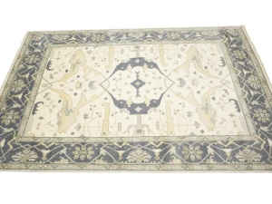 Muted Colors Floral 10X14 Oushak Chobi Oriental Rug