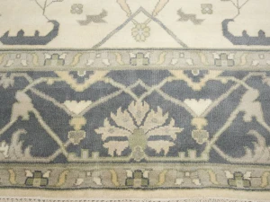 Muted Colors Floral 10X14 Oushak Chobi Oriental Rug