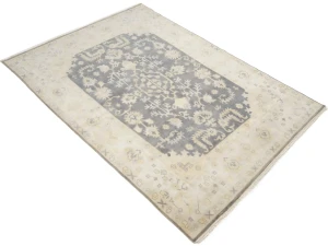 Muted Colors Floral 9X12 Oushak Chobi Oriental Rug