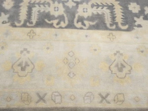 Muted Colors Floral 9X12 Oushak Chobi Oriental Rug