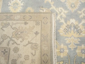 Muted Colors Floral 9X12 Oushak Chobi Oriental Rug