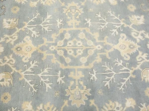 Muted Colors Floral 9X12 Oushak Chobi Oriental Rug