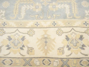 Muted Colors Floral 9X12 Oushak Chobi Oriental Rug