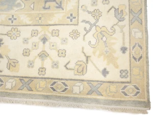 Muted Colors Floral 9X12 Oushak Chobi Oriental Rug